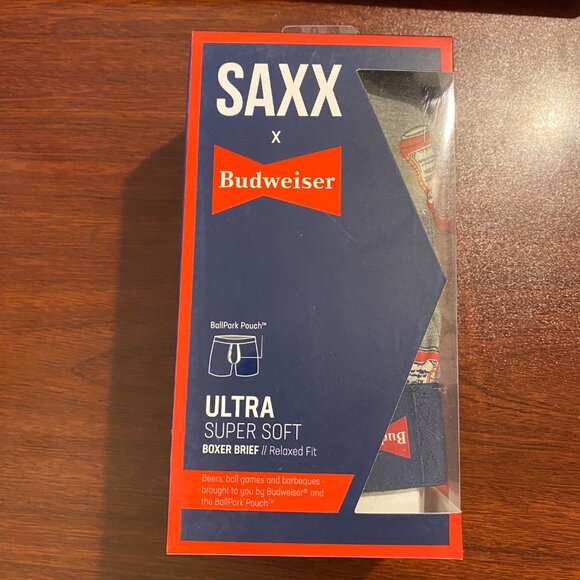 Saxx Ultra 2 pack Boxer Briefs Ultimate Comfort Winter Gear and Midnight Navy - Picture 2 of 3